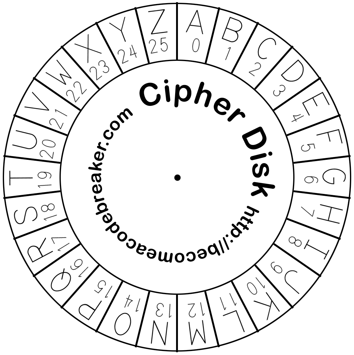 Free printable ciphers