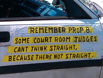 'There not straight' car
