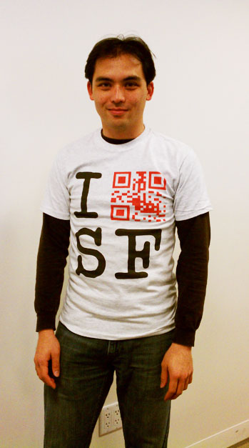 I QRCODE SF T-shirt